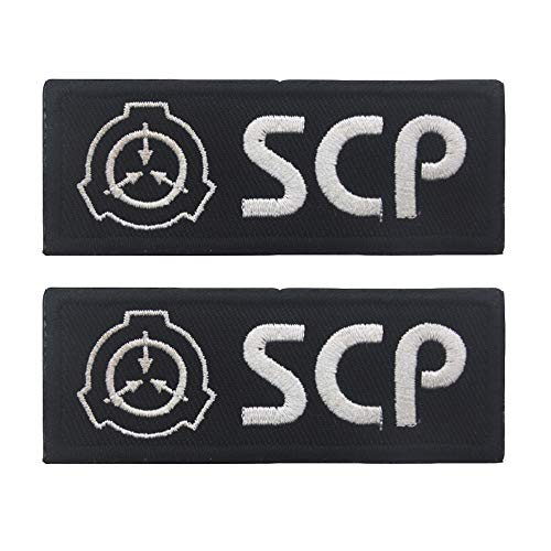 SCP Containment Procedures Foundation Secure Contain Protect Tactical Hook Patch Badges Emblem Applique Hook Patches für Kleidung Rucksack Zubehör (j) von ODSS