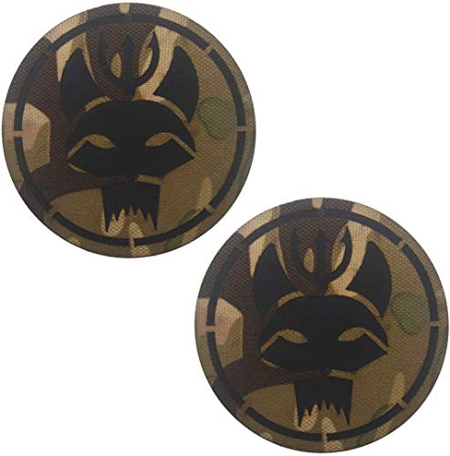 Seal Team Trident Cat Head Infrarot IR Reflektierende Patches – Taktischer Militär Moral Patch Logo Badge DIY Applique – Verschluss Klettverschluss Klettverschluss 7,4 cm Seal Team Trident Cat Head Infrarot IR Reflektierende Patches – Taktischer Militär Moral Patch Logo Badge DIY Applique – Verschluss Klettverschluss Klettverschluss 7,4 cm von ODSS