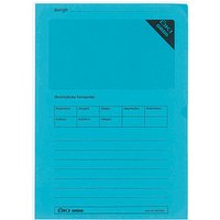 100 ÖKI Sichthüllen Ordo DIN A4 blau glatt 120 g/qm 100 ÖKI Sichthüllen Ordo DIN A4 blau glatt 120 g/qm von ÖKI