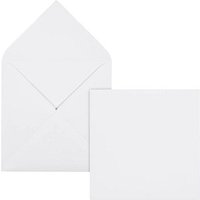 ÖKI Briefumschläge quadratisch ohne Fenster weiß nassklebend 500 St. von ÖKI