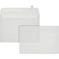 ÖKI Briefumschläge DIN C5 ohne Fenster transparent haftklebend 500 St. von ÖKI