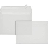 ÖKI Briefumschläge DIN C5 ohne Fenster transparent haftklebend 50 St. von ÖKI