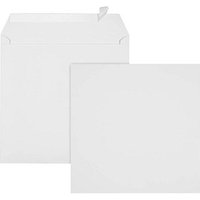 ÖKI Briefumschläge quadratisch ohne Fenster weiß haftklebend 500 St. von ÖKI