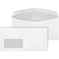 ÖKI Kuvertierhüllen Natur DIN lang+ mit Fenster recycling-weiß nassklebend 1.000 St. ÖKI Kuvertierhüllen Natur DIN lang+ mit Fenster recycling-weiß nassklebend 1.000 St. von ÖKI