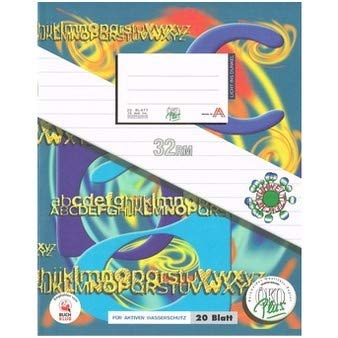 ÖKO Plus Heft quart liniert 20 Blatt von ÖKO Plus