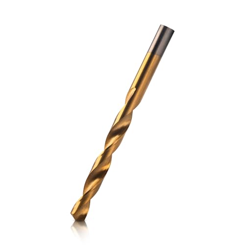 HSS-TiN Bohrer (titannitriert) Spiralbohrer Edelstahl Stahlbohrer Metallbohrer Eisenbohrer 13,0 mm - 5 Stück von OESA38