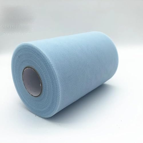 Tüll-Rollenspule, 200 Yards, 15 cm, Organza-Rolle, Tüll-Stoff, Rock, Mädchen, Hochzeitsdekoration, Babyparty, Geburtstagsdekoration, hellbraun Tüll-Rollenspule, 200 Yards, 15 cm, Organza-Rolle, Tüll-Stoff, Rock, Mädchen, Hochzeitsdekoration, Babyparty, Geburtstagsdekoration, hellbraun von OEUWDI
