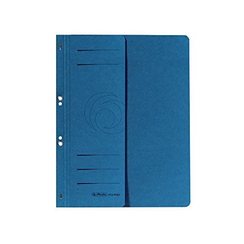 10 Ösenhefter / aus Manila Karton / DIN A4 / Farbe: blau von Ösenhefter
