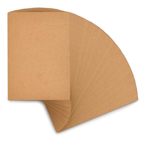 OFFCUP Kraftpapier Karten, 108 Stück A6 Blanko Postkarten, 14,8 x 10,5 cm Karteikarten Blanko Mitteilungskarte Kraftkarton Bastelkarton zum Selbstgestalten, Graffiti, Beschriften Oder Bedrucken OFFCUP Kraftpapier Karten, 108 Stück A6 Blanko Postkarten, 14,8 x 10,5 cm Karteikarten Blanko Mitteilungskarte Kraftkarton Bastelkarton zum Selbstgestalten, Graffiti, Beschriften Oder Bedrucken von OFFCUP