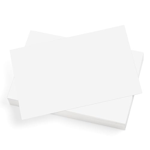 OFFCUP Blanko Postkarten, 1080 Stück A6 Karteikarten Blanko, 15 x 10 cm DIY Papier Karten Weiße Ecken Bastelkarton Fotokarton zum Selbstgestalten, Beschriften Oder Bedrucken - Rechter Winkel OFFCUP Blanko Postkarten, 1080 Stück A6 Karteikarten Blanko, 15 x 10 cm DIY Papier Karten Weiße Ecken Bastelkarton Fotokarton zum Selbstgestalten, Beschriften Oder Bedrucken - Rechter Winkel von OFFCUP