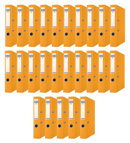 DONAU Master Ordner Schmal 25er Pack/DIN A4 / 5 cm / 25 Stück/Orange/Kunststoffbezug PP/Carton Papier Schlitzordner Büroordner Aktenordner Ringordner/Grünen Punkt DONAU Master Ordner Schmal 25er Pack/DIN A4 / 5 cm / 25 Stück/Orange/Kunststoffbezug PP/Carton Papier Schlitzordner Büroordner Aktenordner Ringordner/Grünen Punkt von OFFICER PRODUCTS