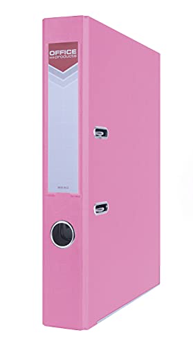 OFFICE PRODUCTS 21011121-13 Ordner A4/55 mm Rosa Kunststoffbezug PP/Papier Schlitzordner, Büroordner, Aktenordner Metall Kantenschutz Metallgefasstes Griffloch Hebelmechanik Einsteckrückenschild OFFICE PRODUCTS 21011121-13 Ordner A4/55 mm Rosa Kunststoffbezug PP/Papier Schlitzordner, Büroordner, Aktenordner Metall Kantenschutz Metallgefasstes Griffloch Hebelmechanik Einsteckrückenschild von OFFICER PRODUCTS