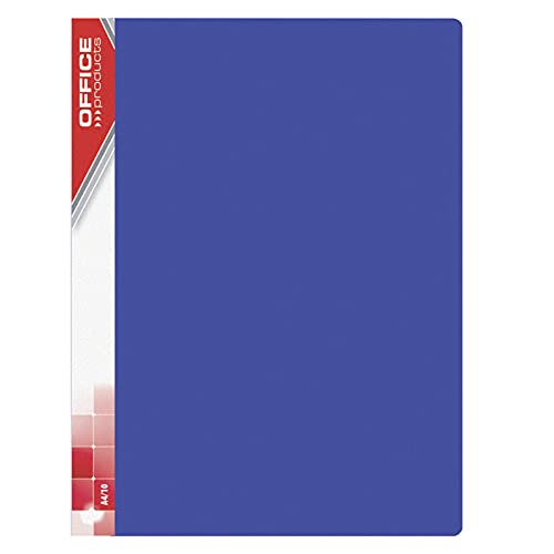 OFFICE PRODUCTS 21122011-01 Sichtmappe PP, A4, 620µ, 20 Prospekthüllen, blau OFFICE PRODUCTS 21122011-01 Sichtmappe PP, A4, 620µ, 20 Prospekthüllen, blau von OFFICER PRODUCTS