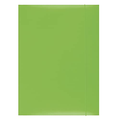 OFFICE PRODUCTS 21191131-02 Mappe mit Gummiband Karton, A4, Grammatur 300 g/m², 3 Klappen, grün OFFICE PRODUCTS 21191131-02 Mappe mit Gummiband Karton, A4, Grammatur 300 g/m², 3 Klappen, grün von OFFICER PRODUCTS