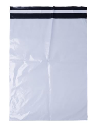 OFFICE PRODUCTS Versandtaschen Plastik Warensendung / 100 Stück/aus LDPE-Folie/Versandtaschen Blickdich / 31 x 42 x 4 cm/Farbe: Weiße OFFICE PRODUCTS Versandtaschen Plastik Warensendung / 100 Stück/aus LDPE-Folie/Versandtaschen Blickdich / 31 x 42 x 4 cm/Farbe: Weiße von OFFICER PRODUCTS
