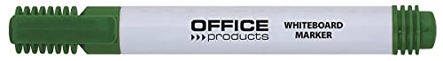 OFFICE PRODUCTS Whiteboard-Marker Boardmarker Basic/ Rundspitze 1-3 mm Strichbreite / Grün / Trocken Abwischbar/ Nicht Toxische Tinte auf Alkoholbasis ohne Xsylen und Toluol - 1 Stück OFFICE PRODUCTS Whiteboard-Marker Boardmarker Basic/ Rundspitze 1-3 mm Strichbreite / Grün / Trocken Abwischbar/ Nicht Toxische Tinte auf Alkoholbasis ohne Xsylen und Toluol - 1 Stück von OFFICER PRODUCTS