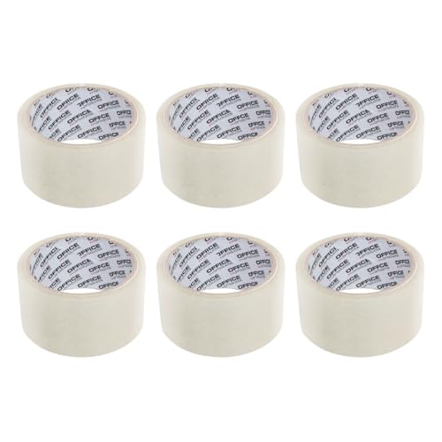 OFFICER PRODUCTS 15025021-90 Verpackungsklebeband Hot-Melt 48mm x 46m / 6er Pack/Verpackungsband Klebeband Paketklebeband Packband/Sehr Beständig/Farbe: Transparent/Sehr Klebestark OFFICER PRODUCTS 15025021-90 Verpackungsklebeband Hot-Melt 48mm x 46m / 6er Pack/Verpackungsband Klebeband Paketklebeband Packband/Sehr Beständig/Farbe: Transparent/Sehr Klebestark von OFFICER PRODUCTS