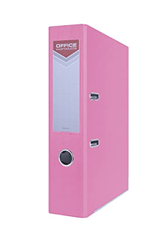 OFFICER PRODUCTS 21011221-13 Ordner A4/75 mm Rosa Kunststoffbezug PP/Papier Schlitzordner, Büroordner, Aktenordner Metall Kantenschutz Metallgefasstes Griffloch Hebelmechanik Einsteckrückenschild OFFICER PRODUCTS 21011221-13 Ordner A4/75 mm Rosa Kunststoffbezug PP/Papier Schlitzordner, Büroordner, Aktenordner Metall Kantenschutz Metallgefasstes Griffloch Hebelmechanik Einsteckrückenschild von OFFICER PRODUCTS