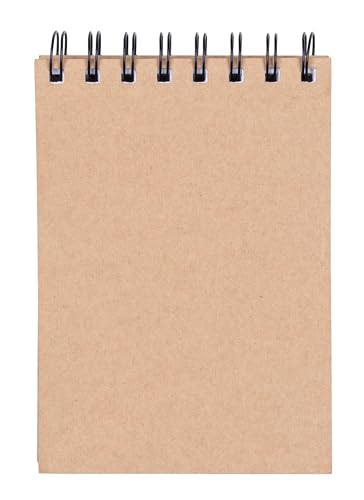 OFFICER PRODUCTS Journal Spiral-Notizblock Klein / A6 Liniert Kraft Cover/ 8er Packung / 80 Blatt pro Block/Mini Notizbuch/Spiralblock Collegeblock/mit Spiralbindung/Schulblock Schreibblock OFFICER PRODUCTS Journal Spiral-Notizblock Klein / A6 Liniert Kraft Cover/ 8er Packung / 80 Blatt pro Block/Mini Notizbuch/Spiralblock Collegeblock/mit Spiralbindung/Schulblock Schreibblock von OFFICER PRODUCTS