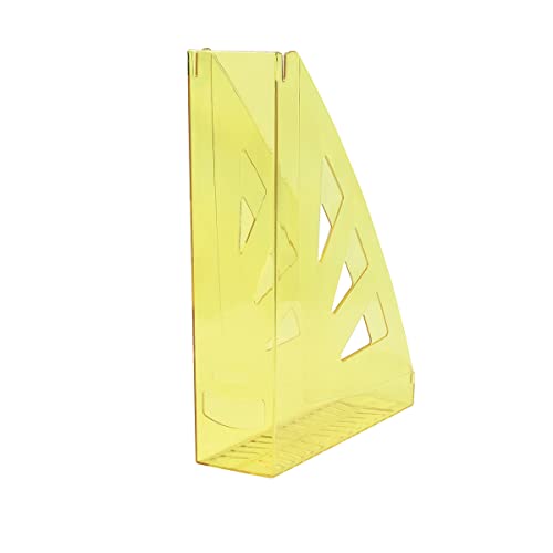 OFFICER PRODUCTS Stehsammler Modernes Design/ 10 Stück / A4 - Farbe: Gelb Transparent/Hart-Kunststoff/Durchbrochen/Schreibtisch-Organizer für Zeitschriften/Bruchsicher OFFICER PRODUCTS Stehsammler Modernes Design/ 10 Stück / A4 - Farbe: Gelb Transparent/Hart-Kunststoff/Durchbrochen/Schreibtisch-Organizer für Zeitschriften/Bruchsicher von OFFICER PRODUCTS