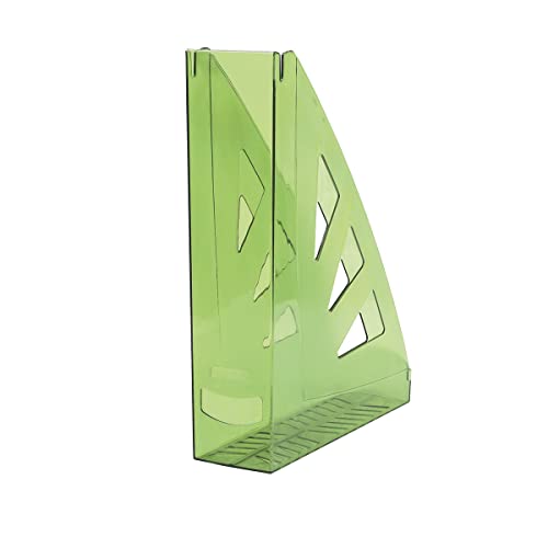 OFFICER PRODUCTS Stehsammler Modernes Design/ 10 Stück / A4 - Farbe: Grün Transparent/Hart-Kunststoff/Durchbrochen/Schreibtisch-Organizer für Zeitschriften/Bruchsicher, 21215511-02 OFFICER PRODUCTS Stehsammler Modernes Design/ 10 Stück / A4 - Farbe: Grün Transparent/Hart-Kunststoff/Durchbrochen/Schreibtisch-Organizer für Zeitschriften/Bruchsicher, 21215511-02 von OFFICER PRODUCTS