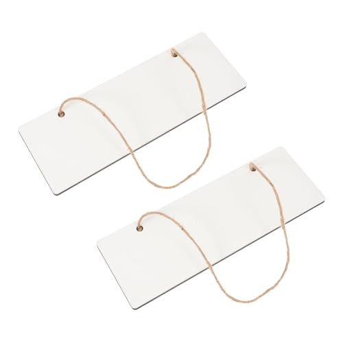 2 Stück Weiße Sublimations Türhänger für Diy Bastelarbeiten Leere Holzschilder zum Bemalen für Zuhause Büro und Geschäfte 2 Stück Weiße Sublimations Türhänger für Diy Bastelarbeiten Leere Holzschilder zum Bemalen für Zuhause Büro und Geschäfte von OFFIGAM