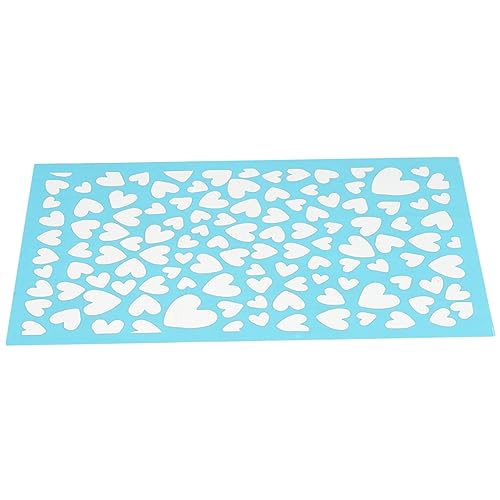 OFFIGAM 1 Blatt Seidenbildschirm Schablone für Polymer Clay Wiederverwendbare Druckvorlage DIY Schmuckgestaltung Einfach zu Reinigen und Langlebig für Kreative Projekte Geeignet von OFFIGAM