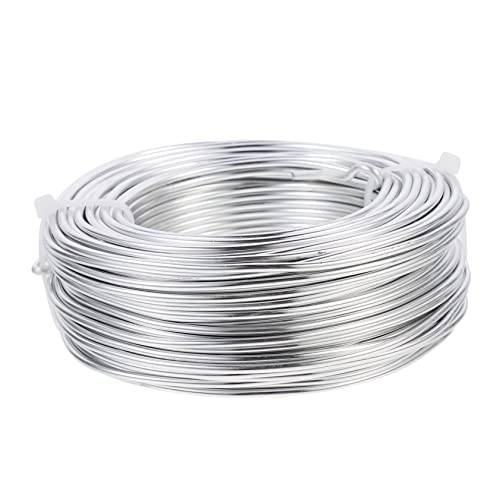 OFFIGAM 1 Rolle Aluminiumdrahtmaterial Draht zur Schmuckherstellung Schmuckdraht Biegbarer Aluminiumdraht Schmuck Draht Perlendraht Basteldraht biegsamer Metalldraht Draht umwickeln Silber OFFIGAM 1 Rolle Aluminiumdrahtmaterial Draht zur Schmuckherstellung Schmuckdraht Biegbarer Aluminiumdraht Schmuck Draht Perlendraht Basteldraht biegsamer Metalldraht Draht umwickeln Silber von OFFIGAM