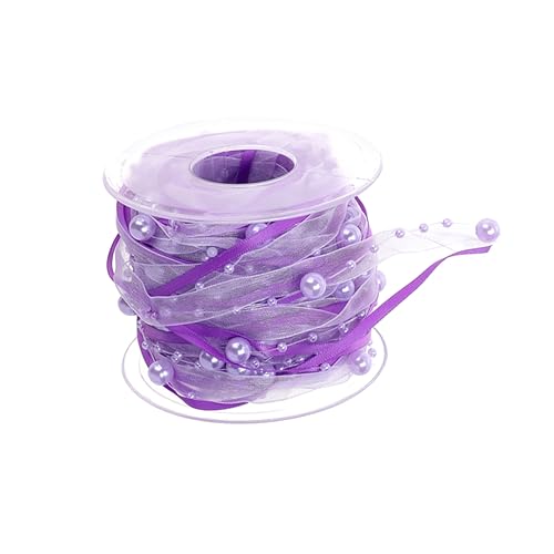 OFFIGAM 1 Rolle Geschenkband Handwerk Junggesellin Braut- Bachelorette Party Dekorationen Bänder hochzeitsgang dekorationen Abs Bandhochzeit Hochzeitsband dekoratives Perlenband Violett OFFIGAM 1 Rolle Geschenkband Handwerk Junggesellin Braut- Bachelorette Party Dekorationen Bänder hochzeitsgang dekorationen Abs Bandhochzeit Hochzeitsband dekoratives Perlenband Violett von OFFIGAM
