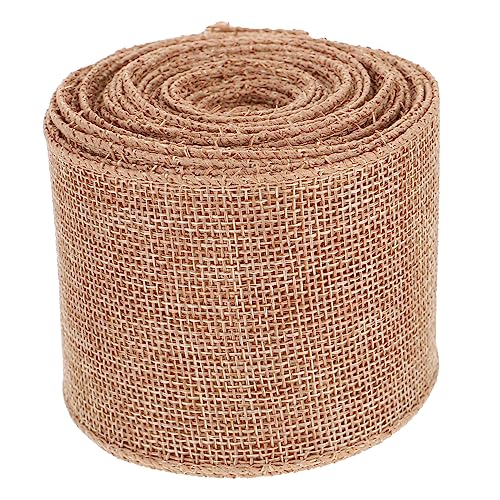 OFFIGAM 1 Rolle Gurtbandimitat Aus Leinen Band Zum Basteln Hochzeit Breit Festes Farbband Bänder Für Handwerk Bänder Zum Verpacken Dünn Jute -band Streamer Partydekorationen Polyester OFFIGAM 1 Rolle Gurtbandimitat Aus Leinen Band Zum Basteln Hochzeit Breit Festes Farbband Bänder Für Handwerk Bänder Zum Verpacken Dünn Jute -band Streamer Partydekorationen Polyester von OFFIGAM