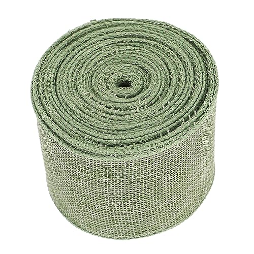 OFFIGAM 1 Rolle Imitation Leinenband für DIY Bastelprojekte Geschenkverpackungen und Hochzeitsdekorationen für Blumensträuße und Festliche Anlässe OFFIGAM 1 Rolle Imitation Leinenband für DIY Bastelprojekte Geschenkverpackungen und Hochzeitsdekorationen für Blumensträuße und Festliche Anlässe von OFFIGAM