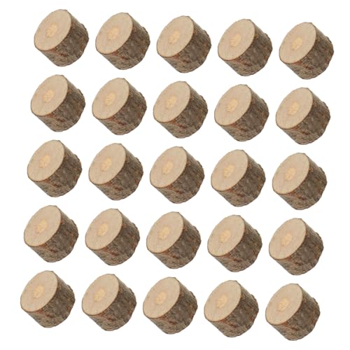 OFFIGAM 1 Satz 200 Stück Holzschip -Wanddekoration Rezeption Dekorationen Zahlen Holz-DIY-Ornamente Jubiläumsdekor DIY -Handwerk hölzern von OFFIGAM