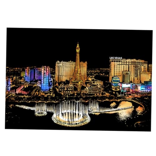 OFFIGAM 1 Satz 4 Stück City Night View Scraping für Erwachsene kratzen Kratzpapier für malen bastelset Kratzpapierhandwerk Kratzbild Hölzern Black OFFIGAM 1 Satz 4 Stück City Night View Scraping für Erwachsene kratzen Kratzpapier für malen bastelset Kratzpapierhandwerk Kratzbild Hölzern Black von OFFIGAM
