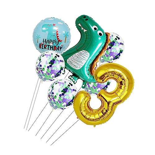 OFFIGAM 1 Satz Ballondekoration Dinosaurier-ballon Luftballons Für Geburtstagsfeiern Kinderpartydekorationen Partyversorgungen Für Dinosaurier -themen Geburtstag Luftballons Aluminiumfolie OFFIGAM 1 Satz Ballondekoration Dinosaurier-ballon Luftballons Für Geburtstagsfeiern Kinderpartydekorationen Partyversorgungen Für Dinosaurier -themen Geburtstag Luftballons Aluminiumfolie von OFFIGAM