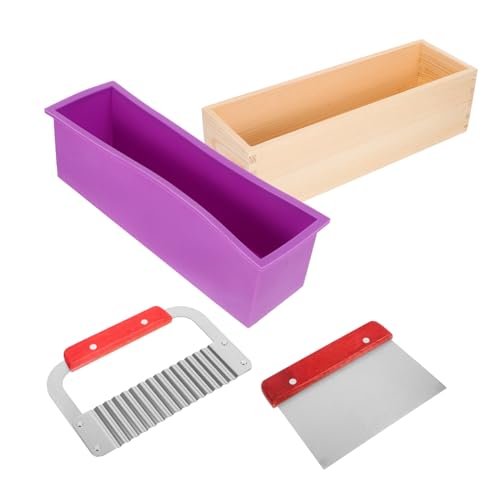 OFFIGAM 1 Satz DIY Seifenform Set Silikon Handgemachte Seifenformen für Kreative Seifenherstellung Teiliges Set Praktisch und Platzsparend für Anfänger und Profis von OFFIGAM