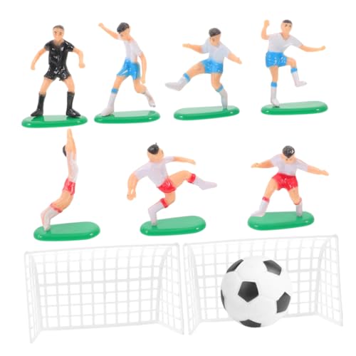 OFFIGAM 1 Satz Fußball Kuchen Dekoration Tonhöhe Fußballdekoration für Kuchen Sport fußball tortendeko Soccer Kuchen Dekoration Cupcake-Dekorationen für Fußballspiele Kuchendekoration PVC OFFIGAM 1 Satz Fußball Kuchen Dekoration Tonhöhe Fußballdekoration für Kuchen Sport fußball tortendeko Soccer Kuchen Dekoration Cupcake-Dekorationen für Fußballspiele Kuchendekoration PVC von OFFIGAM