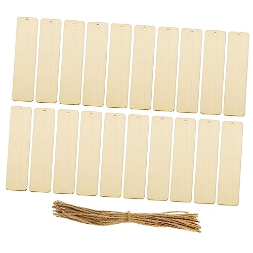 OFFIGAM 1 Satz Holz Lesezeichen Unbehandelte Blanko Buchzeichen für DIY Bastelprojekte für Karten Weihnachtsdekoration und Persönliche OFFIGAM 1 Satz Holz Lesezeichen Unbehandelte Blanko Buchzeichen für DIY Bastelprojekte für Karten Weihnachtsdekoration und Persönliche von OFFIGAM