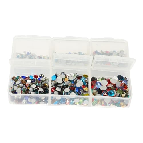 OFFIGAM 1 Satz Maniküre-Strass-Set 3D-Nagelanhänger Nagelkunst-Edelsteine Nagelzubehör strasssteine für DIY nägel handwerk Reiz Kit mit Glas-Strasssteinen Kristall-Strasssteine Bunt OFFIGAM 1 Satz Maniküre-Strass-Set 3D-Nagelanhänger Nagelkunst-Edelsteine Nagelzubehör strasssteine für DIY nägel handwerk Reiz Kit mit Glas-Strasssteinen Kristall-Strasssteine Bunt von OFFIGAM