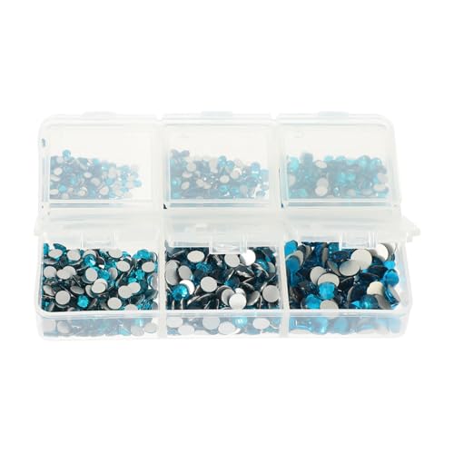 OFFIGAM 1 Satz Maniküre-Strass-Set Strasssteine für Nagelkunst-Anhänger UV Schönheitskit Nagel Charms DIY-Maniküre-Anhänger Nagel Edelsteine Maniküre Schmucknagel -Strasssteine Glas Blau OFFIGAM 1 Satz Maniküre-Strass-Set Strasssteine für Nagelkunst-Anhänger UV Schönheitskit Nagel Charms DIY-Maniküre-Anhänger Nagel Edelsteine Maniküre Schmucknagel -Strasssteine Glas Blau von OFFIGAM