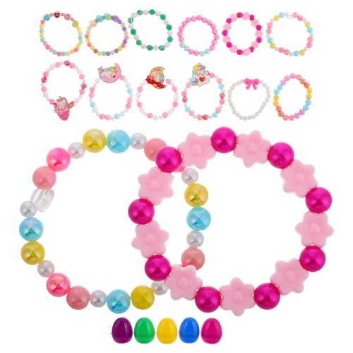 OFFIGAM 1 Satz Ostereier kunststoff eier deko NEIN Taschenfüller für Osterpartys Ostern DIY-Kit Werkzeug zum Malen von Eiern Gastgeschenke für Ostern Eier Ei selber malen Plastik von OFFIGAM
