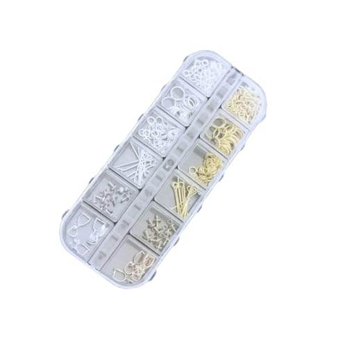 OFFIGAM 1 Schachtel DIY zubehör Verbindungsverschluss DIY Charm Schnalle schmuck stecker Verschluss zur Schmuckherstellung Charm-Schnalle Kettenverbinderverschlüsse von OFFIGAM