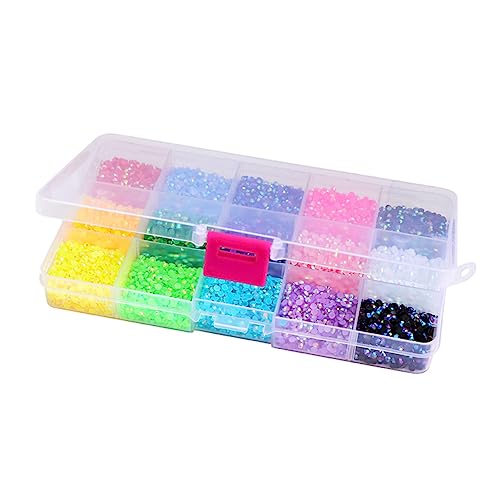 OFFIGAM 1 Schachtel Nagelbohrer Verzierungen Nagel Pailletten Strass 3d strasssteine für nägel nail decoration aufkleber schicke Nagelkunstverzierung Mini-Flachnageldiamant Harzbohrer OFFIGAM 1 Schachtel Nagelbohrer Verzierungen Nagel Pailletten Strass 3d strasssteine für nägel nail decoration aufkleber schicke Nagelkunstverzierung Mini-Flachnageldiamant Harzbohrer von OFFIGAM