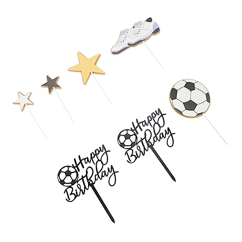 OFFIGAM Tortenaufsätze Mit Fußballmotiv 7er-set Geburtstagskuchendekoration Für Jungen Für Geburtstags-tanzparty OFFIGAM Tortenaufsätze Mit Fußballmotiv 7er-set Geburtstagskuchendekoration Für Jungen Für Geburtstags-tanzparty von OFFIGAM