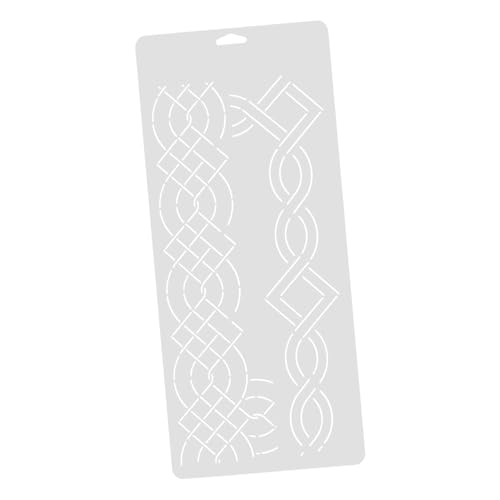 OFFIGAM 1 Stück Crimpschablone für Stoff Quiltlineale Quiltvorräte Quilt-Vorlage bastelvorlagen quilling zubehör Bastelwerkzeug schablonen hohle Quiltvorlage DIY -Quilt -Vorlage pp Weiß OFFIGAM 1 Stück Crimpschablone für Stoff Quiltlineale Quiltvorräte Quilt-Vorlage bastelvorlagen quilling zubehör Bastelwerkzeug schablonen hohle Quiltvorlage DIY -Quilt -Vorlage pp Weiß von OFFIGAM