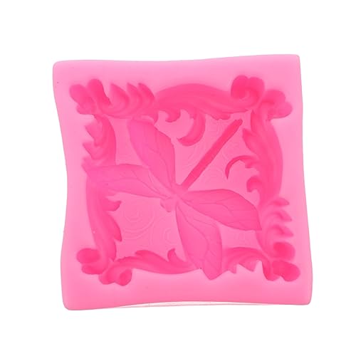 OFFIGAM 1 Stück Fondant-Silikonform Hallo Backen essbar geformt Kochformen für 3D-Form DIY Fondantform Seifengussform Seifenform Fondant Silikonform Kieselgel Rosa von OFFIGAM