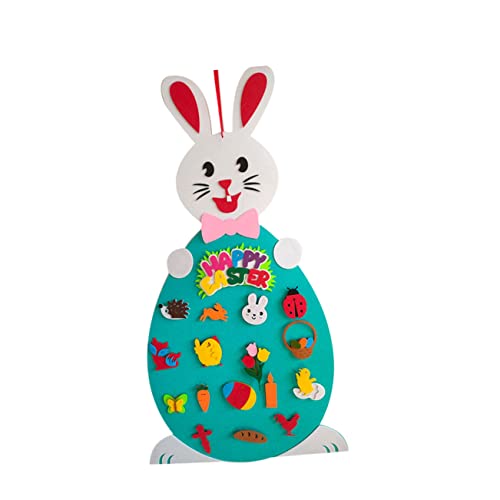 OFFIGAM 1 Stück Ostern-DIY-Kaninchenspielzeug kinderspielzeug ostern easter egg decoration Ostern für Kinderzimmer Ostern Ei Osterspielzeug Anhänger mit Osterspiel OFFIGAM 1 Stück Ostern-DIY-Kaninchenspielzeug kinderspielzeug ostern easter egg decoration Ostern für Kinderzimmer Ostern Ei Osterspielzeug Anhänger mit Osterspiel von OFFIGAM