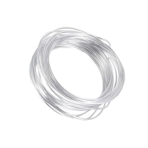 OFFIGAM 1 Stück weicher Draht Handwerk Bildhauerei Puppe Aluminium dünn Herstellung Bonsai-Drähte Ankerdraht Formskelettrahmenzubehör Eisendraht Silber OFFIGAM 1 Stück weicher Draht Handwerk Bildhauerei Puppe Aluminium dünn Herstellung Bonsai-Drähte Ankerdraht Formskelettrahmenzubehör Eisendraht Silber von OFFIGAM