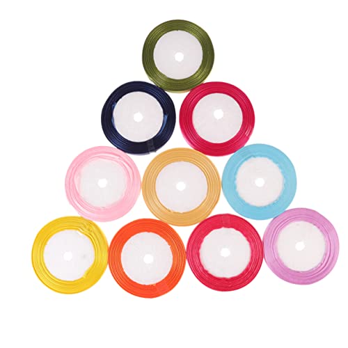 OFFIGAM 10 Rollen 22 verpackung Band geschenkband Hochzeitsband Bänder für Handwerk Wickelband OFFIGAM 10 Rollen 22 verpackung Band geschenkband Hochzeitsband Bänder für Handwerk Wickelband von OFFIGAM