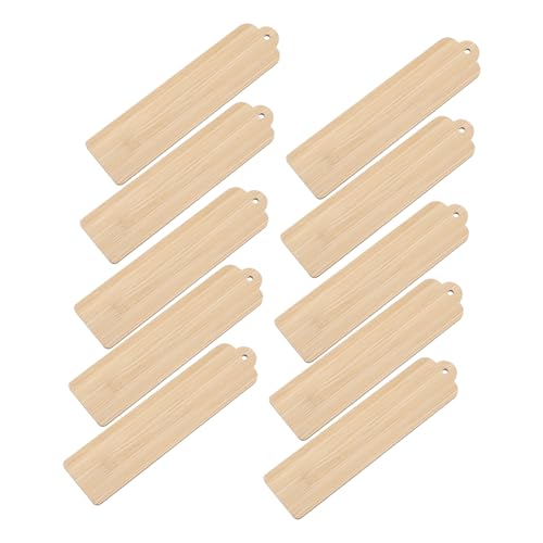 OFFIGAM 10 Stück DIY-Lesezeichenmaterialien Schlüssel groß Gravurrohlinge schmucklos Stöcke zum Basteln Birke Holzanhänger DIY Lesezeichen Basteln von Lesezeichen unfertige Hängeetiketten OFFIGAM 10 Stück DIY-Lesezeichenmaterialien Schlüssel groß Gravurrohlinge schmucklos Stöcke zum Basteln Birke Holzanhänger DIY Lesezeichen Basteln von Lesezeichen unfertige Hängeetiketten von OFFIGAM