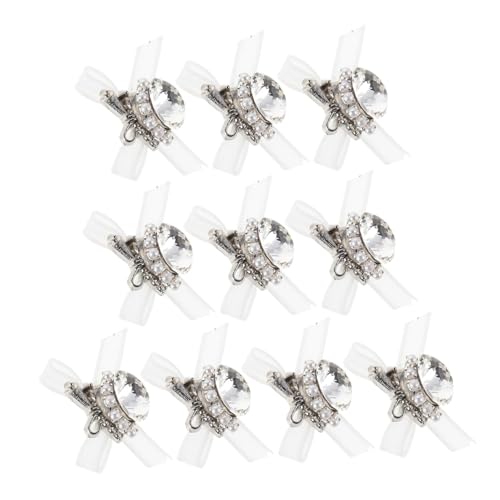 OFFIGAM 10 Stück Funkelnde Nagelschleifen-anhänger: Bling-strass-accessoires, Schmuck – Glänzender Schmuck, Nageldekorationen, Zubehör OFFIGAM 10 Stück Funkelnde Nagelschleifen-anhänger: Bling-strass-accessoires, Schmuck – Glänzender Schmuck, Nageldekorationen, Zubehör von OFFIGAM